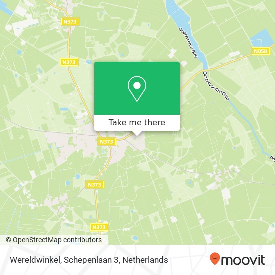 Wereldwinkel, Schepenlaan 3 map