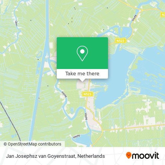 Jan Josephsz van Goyenstraat map