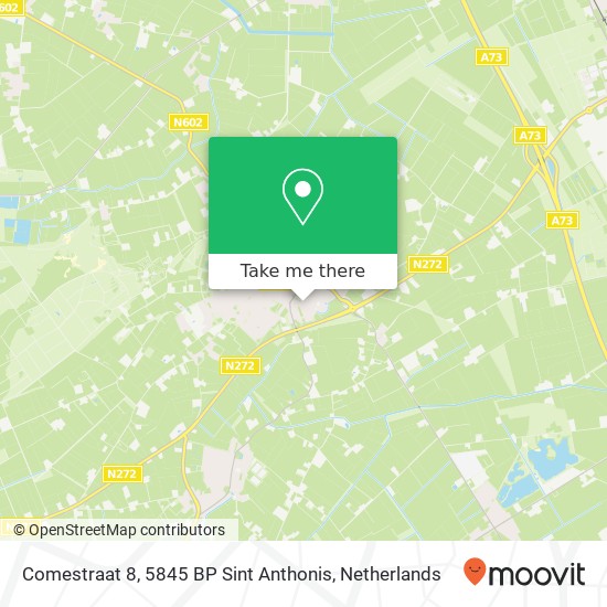 Comestraat 8, 5845 BP Sint Anthonis map