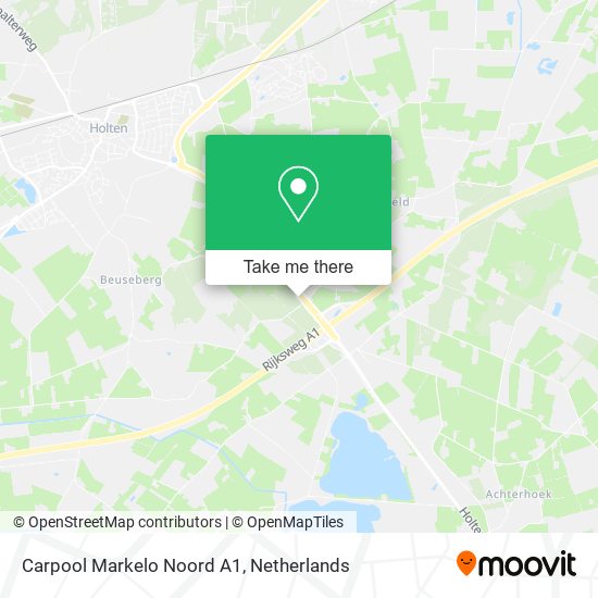 Carpool Markelo Noord A1 map