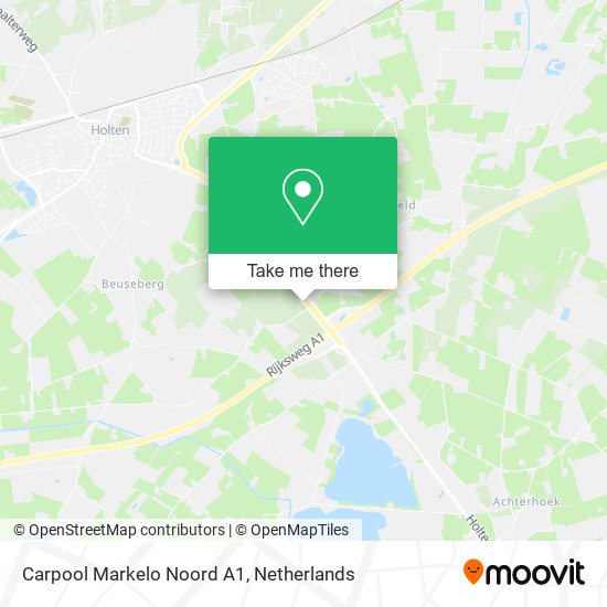 Carpool Markelo Noord A1 Karte