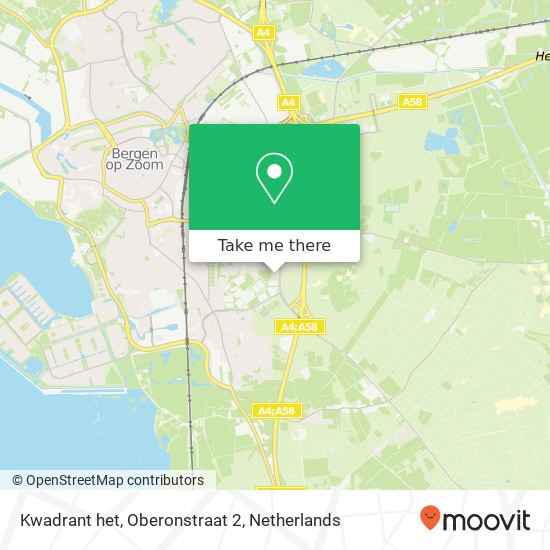 Kwadrant het, Oberonstraat 2 map