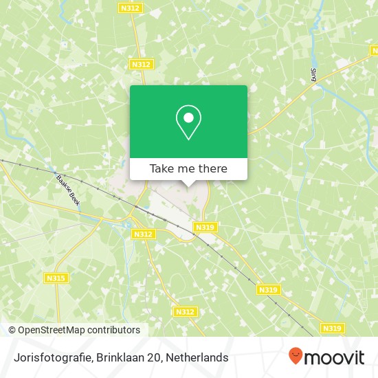 Jorisfotografie, Brinklaan 20 map