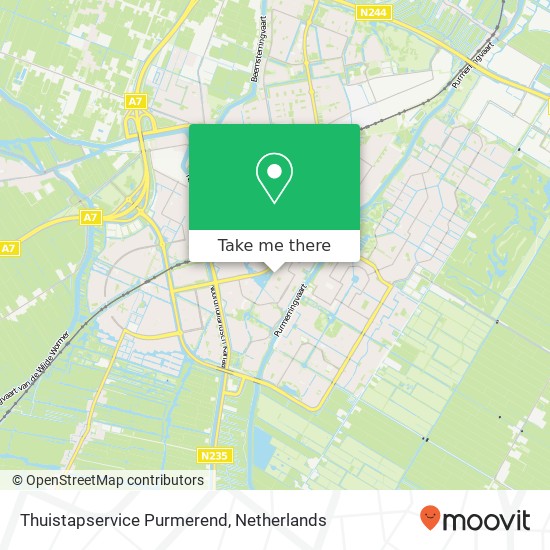 Thuistapservice Purmerend Karte