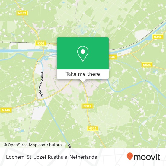 Lochem, St. Jozef Rusthuis map