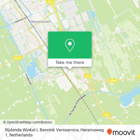 Rijdende Winkel L Bennink Versservice, Heremaweg 1 map