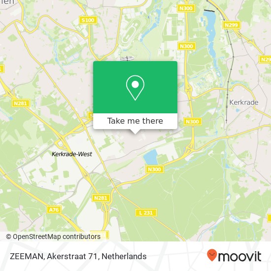 ZEEMAN, Akerstraat 71 map