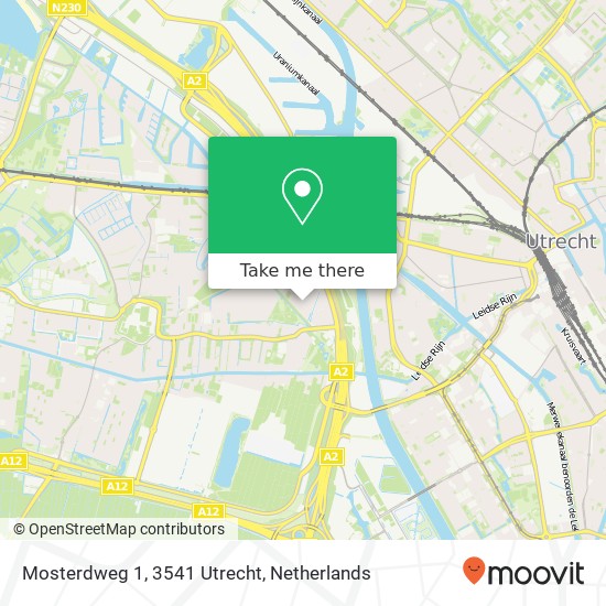 Mosterdweg 1, 3541 Utrecht map