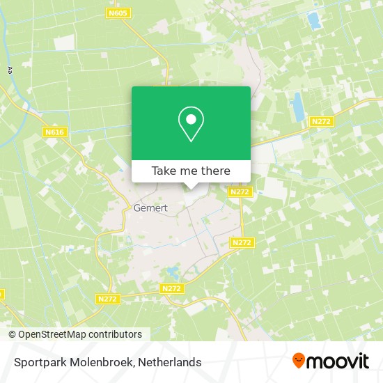 Sportpark Molenbroek map