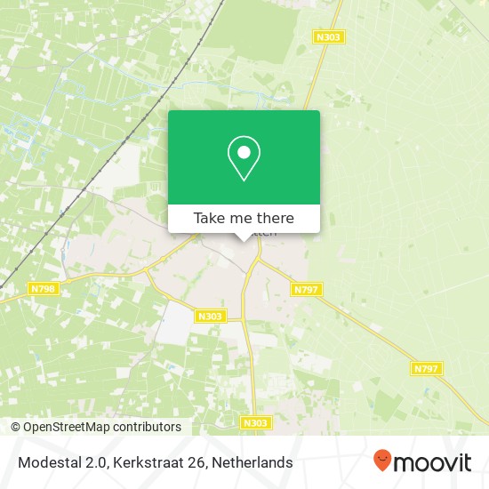 Modestal 2.0, Kerkstraat 26 map