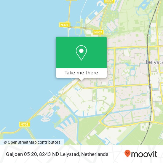 Galjoen 05 20, 8243 ND Lelystad map