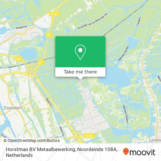 Horstman BV Metaalbewerking, Noordeinde 108A map