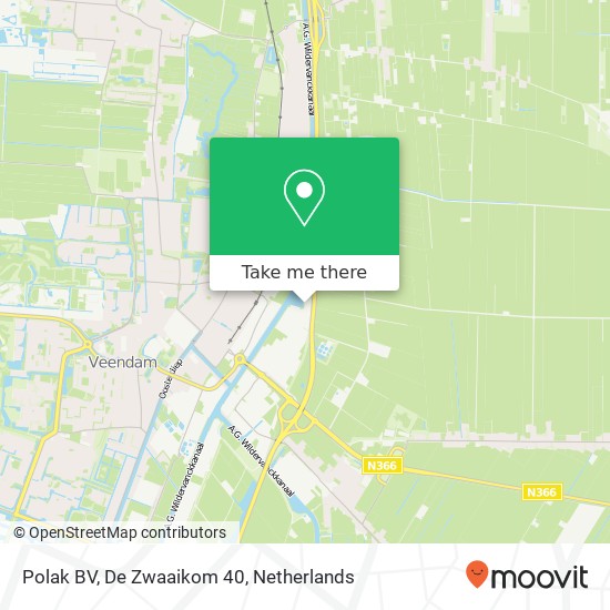 Polak BV, De Zwaaikom 40 map