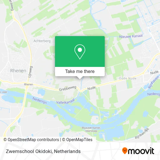 Zwemschool Okidoki map