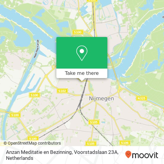 Anzan Meditatie en Bezinning, Voorstadslaan 23A map