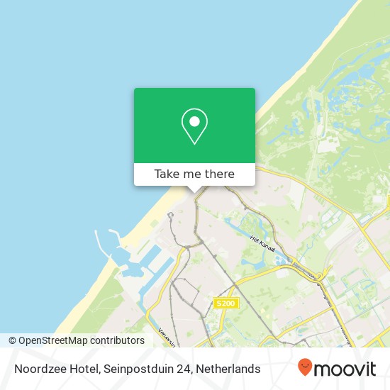 Noordzee Hotel, Seinpostduin 24 map