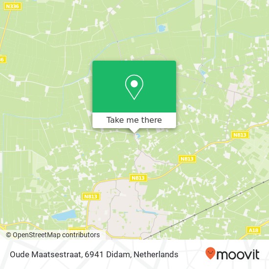 Oude Maatsestraat, 6941 Didam map