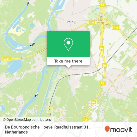 De Bourgondische Hoeve, Raadhuisstraat 31 map