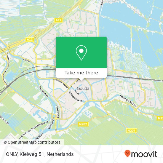 ONLY, Kleiweg 51 map