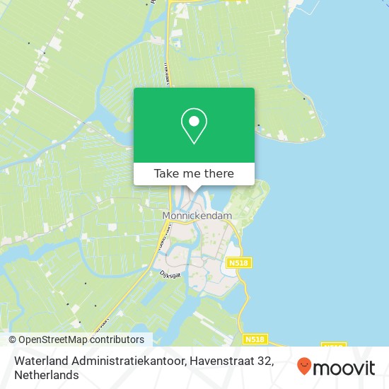 Waterland Administratiekantoor, Havenstraat 32 map