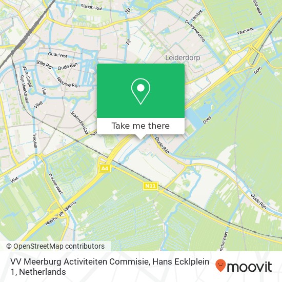 VV Meerburg Activiteiten Commisie, Hans Ecklplein 1 map