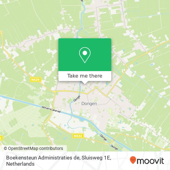 Boekensteun Administraties de, Sluisweg 1E map