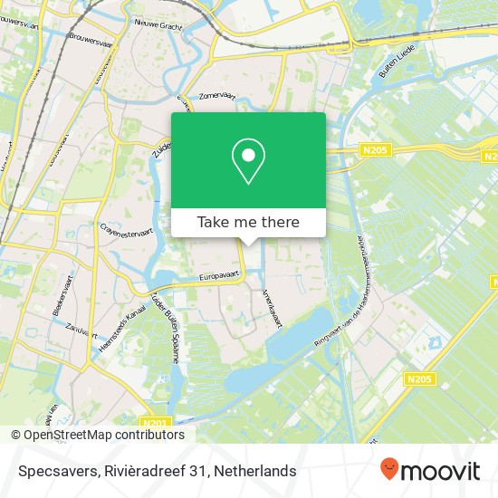 Specsavers, Rivièradreef 31 map