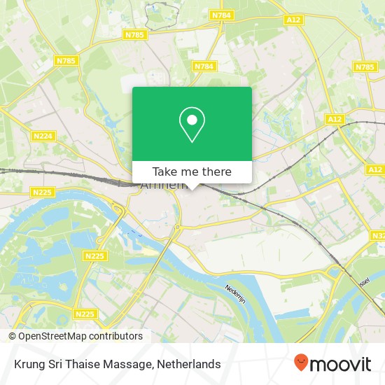 Krung Sri Thaise Massage, Spijkerlaan 42 Karte