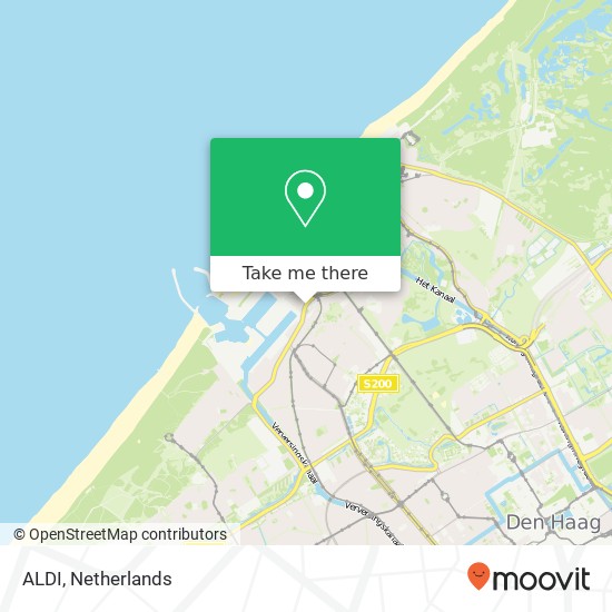 ALDI, Westduinweg 1245 map