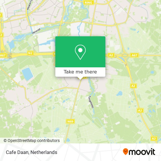 Cafe Daan map