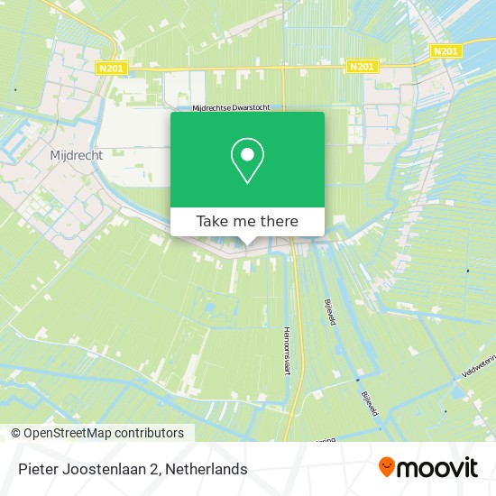 Pieter Joostenlaan 2 map