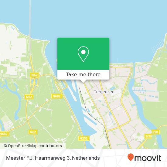 Meester F.J. Haarmanweg 3, 4538 AM Terneuzen map