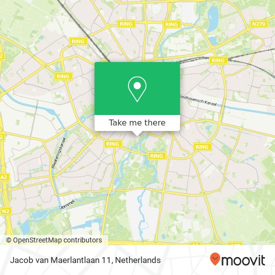 Jacob van Maerlantlaan 11 map