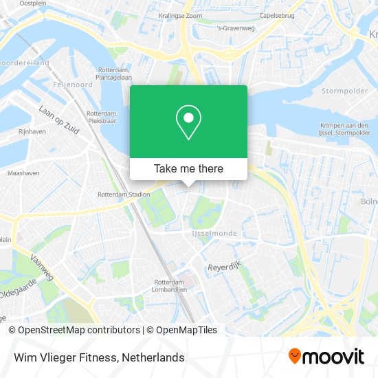 Wim Vlieger Fitness map