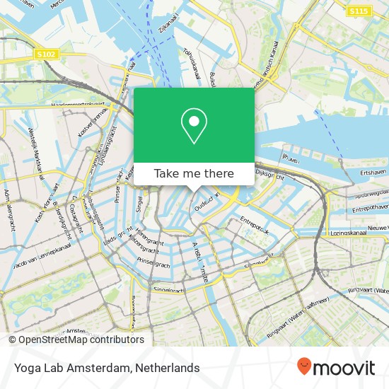 Yoga Lab Amsterdam, Koningsstraat 36 Karte