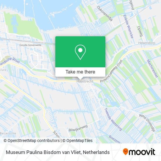 Museum Paulina Bisdom van Vliet map