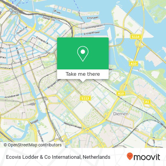 Ecovis Lodder & Co International, Radioweg 6 map