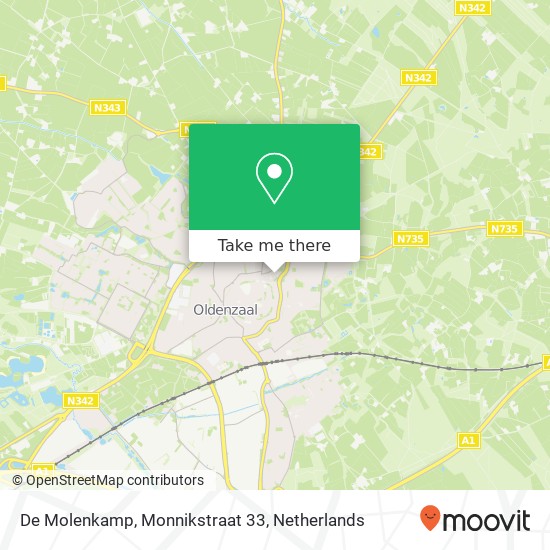 De Molenkamp, Monnikstraat 33 map