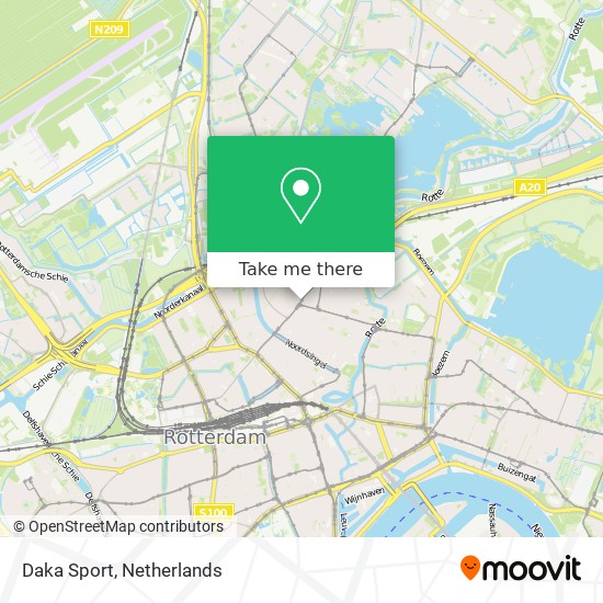 Daka Sport map