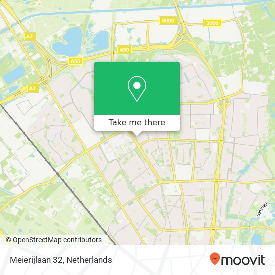 Meierijlaan 32, 5628 BA Eindhoven map