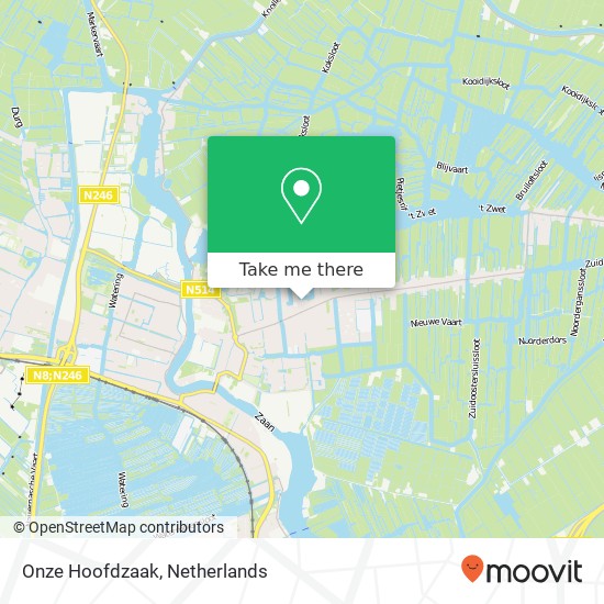 Onze Hoofdzaak, Faunastraat 74 map