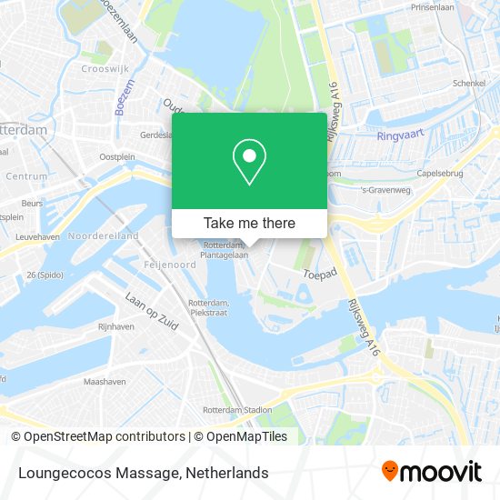 Loungecocos Massage map