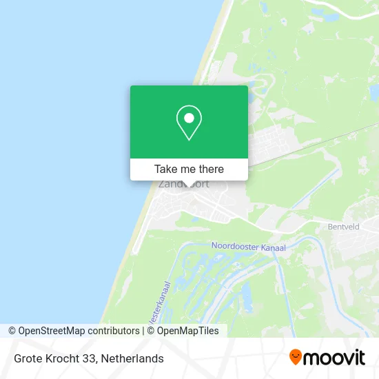 Grote Krocht 33 map