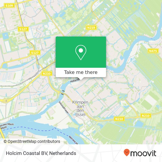 Holcim Coastal BV, IJsseldijk 351 map