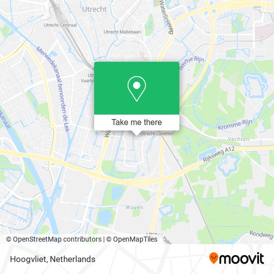 Hoogvliet map