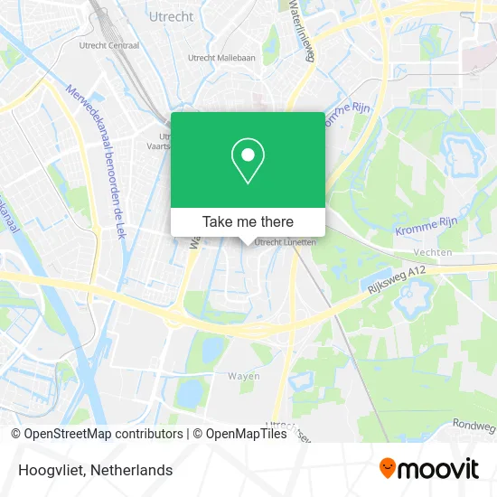 Hoogvliet map