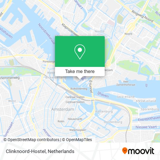 Clinknoord-Hostel map