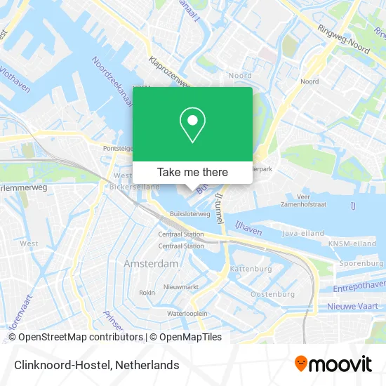 Clinknoord-Hostel map