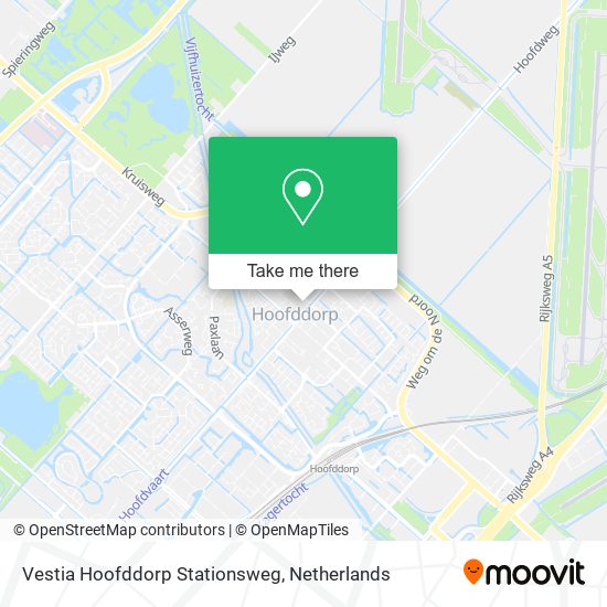 Vestia Hoofddorp Stationsweg Karte