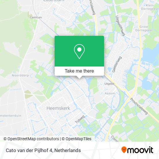 Cato van der Pijlhof 4 map